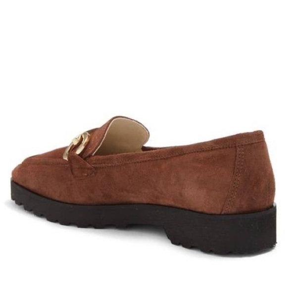 New Amalfi Rangoni Walk On Air Bit Loafers Brown Suede Sz 11.5 - Picture 3 of 14